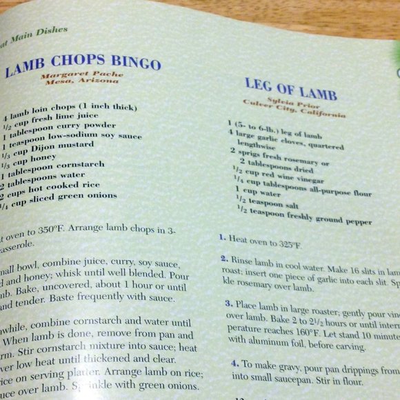 Cooking Club of America Main Dish Cookbook 2010 Recipes - Picture 7 of 10